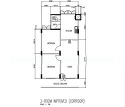 Blk 74 Bedok North Road (Bedok), HDB 3 Rooms #634611851